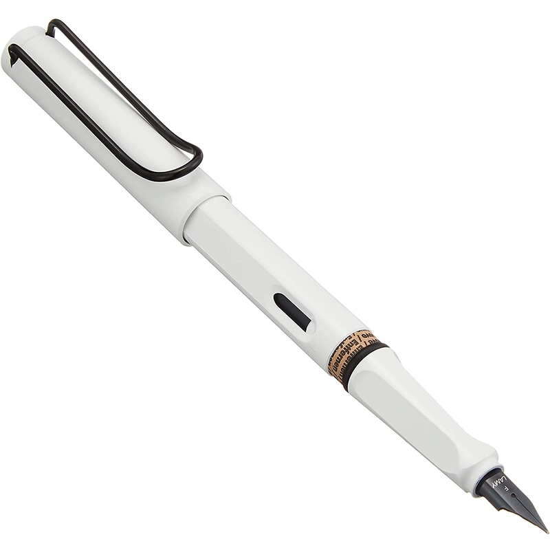 LAMY ��ߡ� ���� ��ǯɮ ���ե��� �ۥ磻�� �֥�å�����å� F