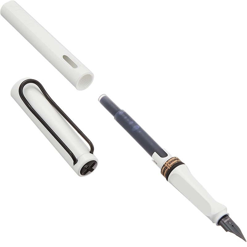 LAMY ��ߡ� ���� ��ǯɮ ���ե��� �ۥ磻�� �֥�å�����å� F