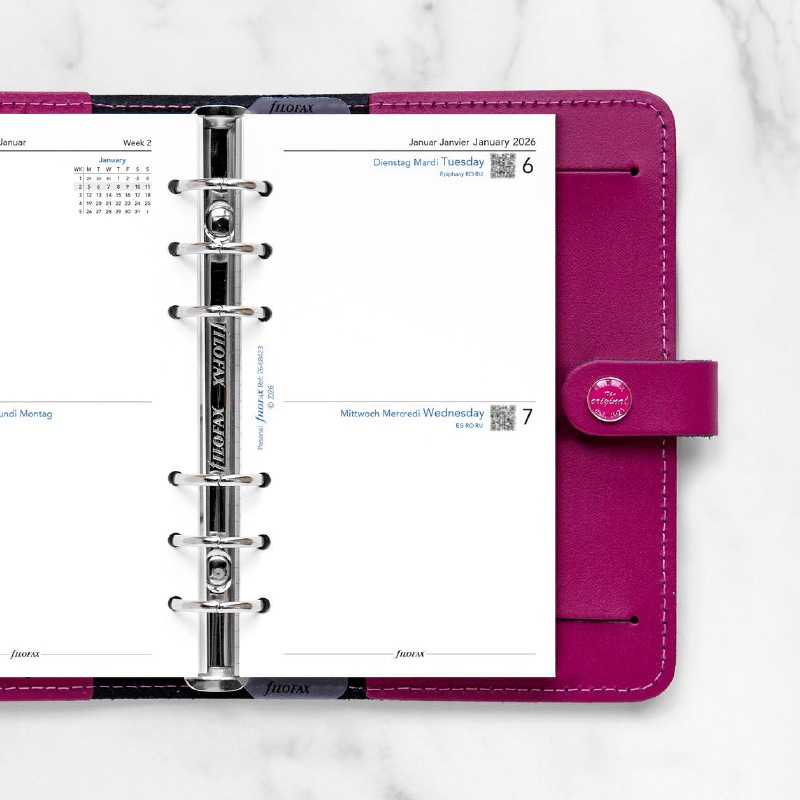 FILOFAX 2026ǯ �����ƥ��Ģ��ե��� �Х��֥� ������4�� 26-68423 �ե������ե��å���