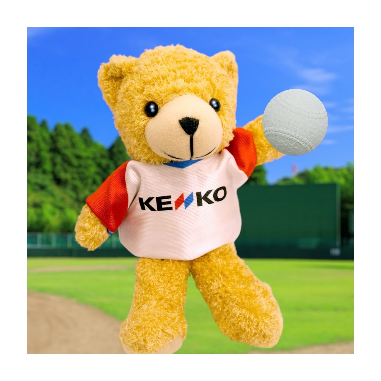 KENKO ベアちゃん (レッド)｜ナガセケンコー【公式】ネットショップ