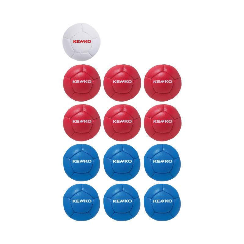 【ネット限定】レクリエーションボッチャ・レフリーキット付き(ボール色 赤/青)