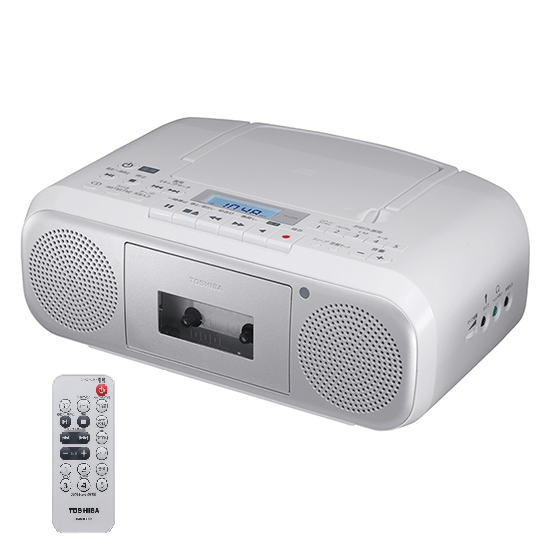４Ｗ出力ＣＤラジカセ（リモコン付）　東芝　ＴＹ－ＣＤＨ８