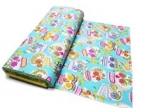 生地アレキサンダーヘンリー【Calaveras×Blue】