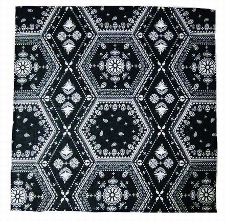 バンダナ柄スカルA