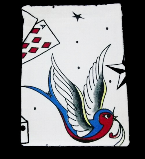 巾着【タトゥー】30×40ｃｍ