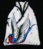 巾着【タトゥー】30×40ｃｍ|巾着袋
