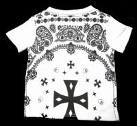 スカルバンダナ柄Tシャツ【GASBAG 】100ｃｍ|洋服|ベビーキッズ