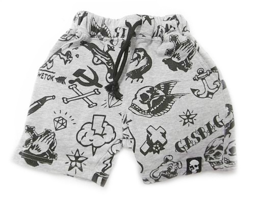 TATTOOショートパンツ【ＧＡＳＢＡＧ】110㎝