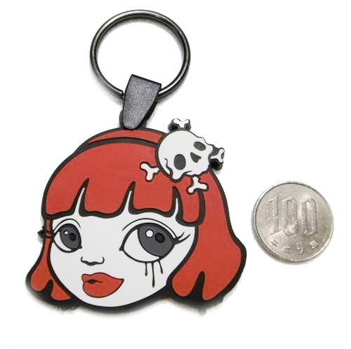 Ramunyキーチェーン【ボブ　レッド】