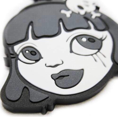 Ramunyキーチェーン【ボブ　グレー】