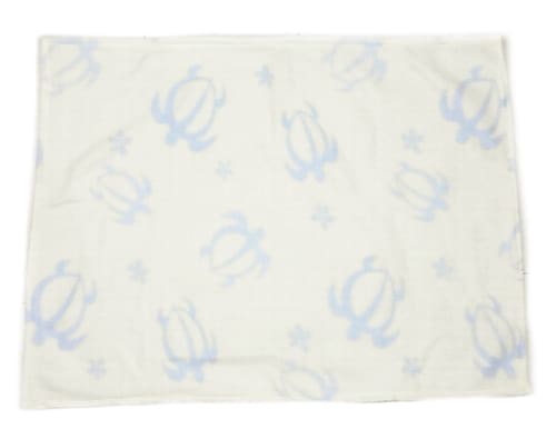 フリースブランケット【ホヌ×オフホワイト】S