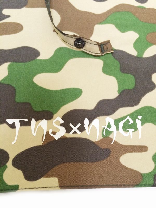 折りたたみ傘TNS×NAGI【カーキ迷彩×crossbones】