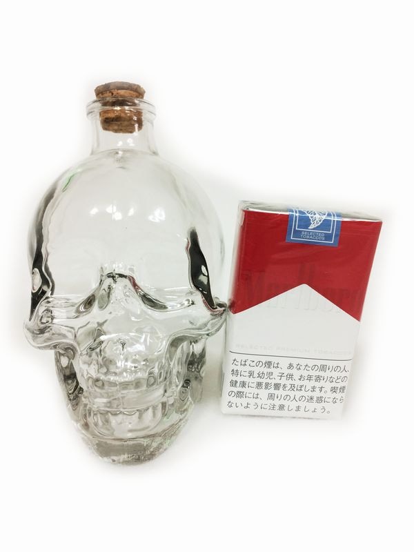 ラルフローレン スカルデザイン デキャンタ 酒瓶 ボトル/ブラック ラルフローレン スカルデザイン デキャンタ 酒瓶 ボトル