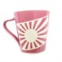 旭日旗マグカップ(ピンク)【名入れ対応品】