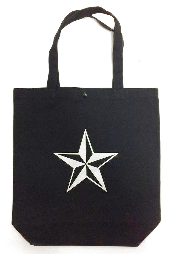 ノーティカルスター　トート【黒Mサイズ】