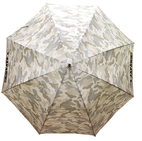 迷彩ジャンプ傘グレー【黒文字JAPAN】
