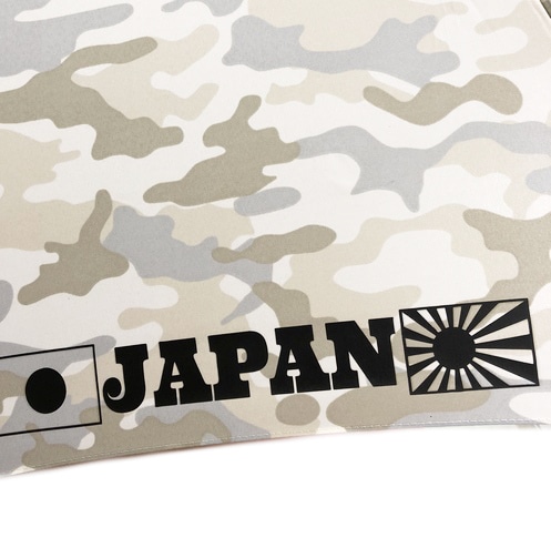 迷彩ジャンプ傘グレー【黒文字JAPAN】