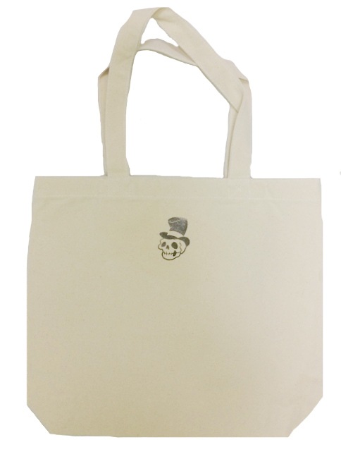 TNS×NAGI帆布トート【生成り×ガンメタtophat】