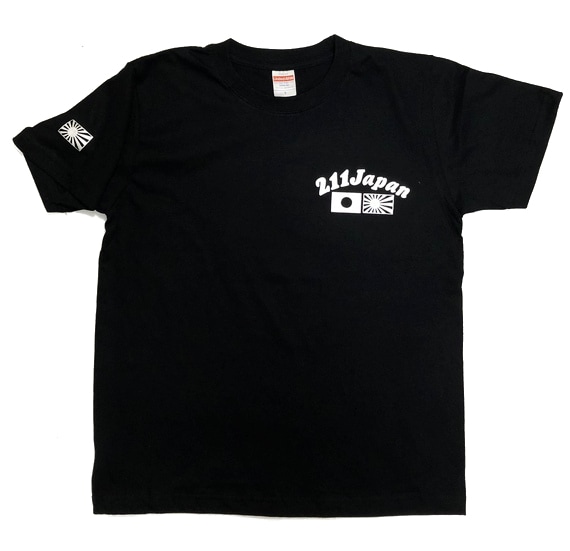 ブラックアイパッチ JAPAN FLAG TEE 日の丸 日本国旗 Tシャツ 黒 ブラックアイパッチ JAPAN FLAG TEE 日の丸 日本国旗 Tシャツ 黒