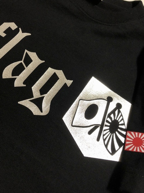 【愛国バーJ-flag】XXL黒×シルバー