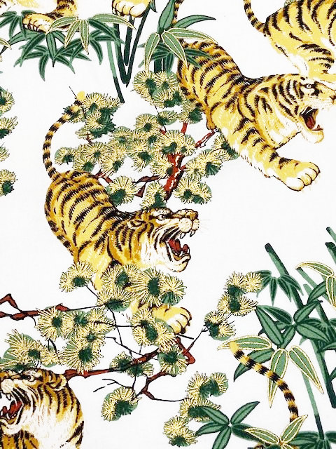 和柄バンダナ【虎】