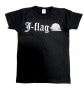 2020レディース【愛国バーJ-flag】菊水Tシャツ 黒