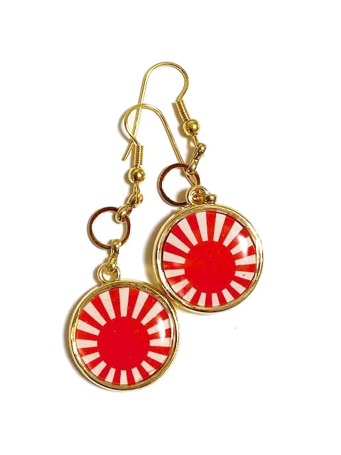 【旭日旗】丸ピアス