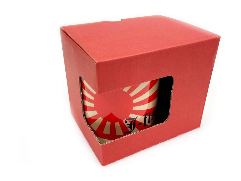 350ｍｌ旭日旗マグカップ【J-flag×赤】