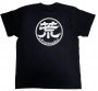 【荒たま会】バックプリントTシャツ黒
