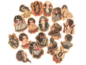 ステッカー18枚セット【ジプシーガール】