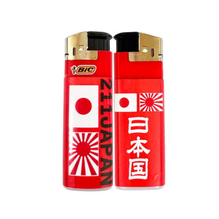 BIC電子ライター【日本国｜211JAPAN】赤