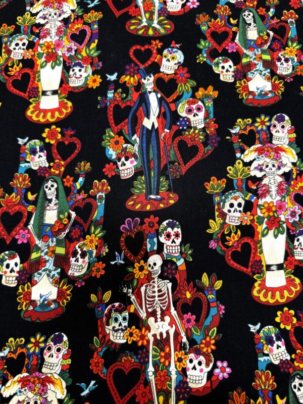 ラミネート生地アレキサンダーヘンリー【La Vida】