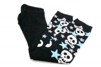 キッズ、ベビースパッツ【ドクロ星柄】黒|その他|ベビーキッズ