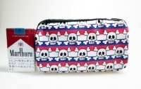 ナイロンポーチ【Skull Tricolor】|バッグ,ポーチ