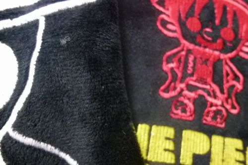 ふわふわ巾着【麦わら海賊旗】