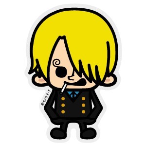 ONE PIECEXパンソンワークスステッカー05サンジ