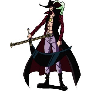 ONE PIECE転写ステッカー11 ミホーク
