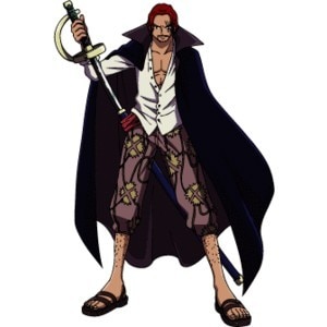 ONE PIECE転写ステッカー13 シャンクス