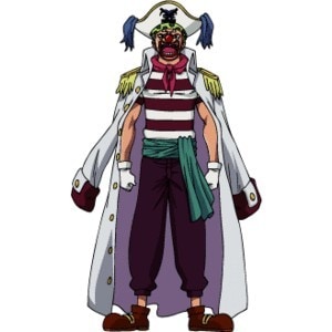 ONE PIECE転写ステッカー17 バギー