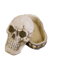 スカルアシュトレイ【フェイスカバー付き】|喫煙具