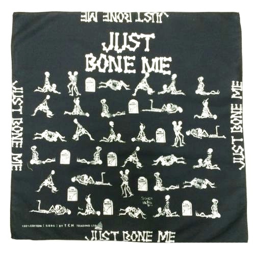 スカルバンダナ【JUST BONE ME】