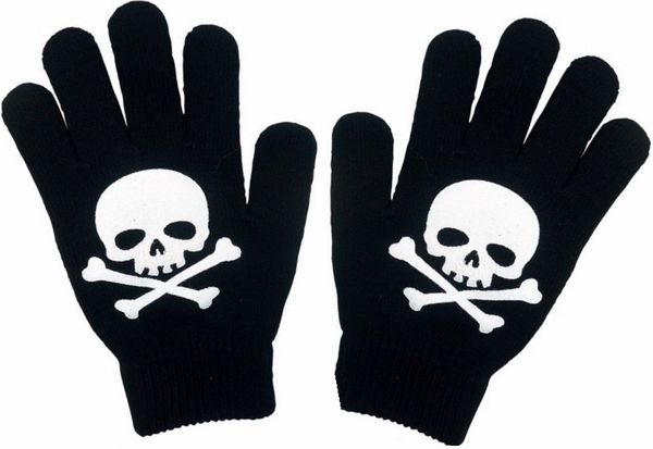 キッズ＆レディース手袋【スカル】