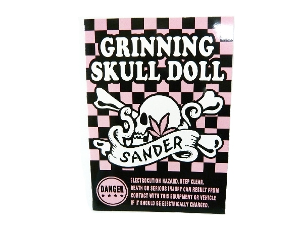 ノート【B5】GRINNING SKULL DOLL