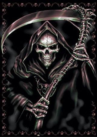 スカルポスター400×500mm【Reaper's Curse 】
