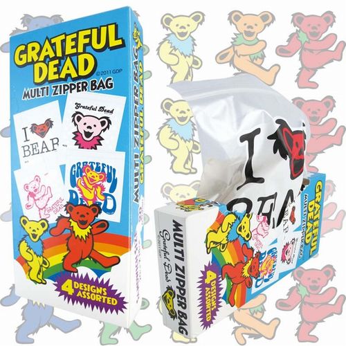 プリントジッパーバッグ【GRATEFUL DEAD】