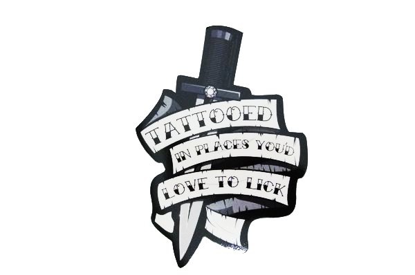 ステッカー【Tattooナイフ】