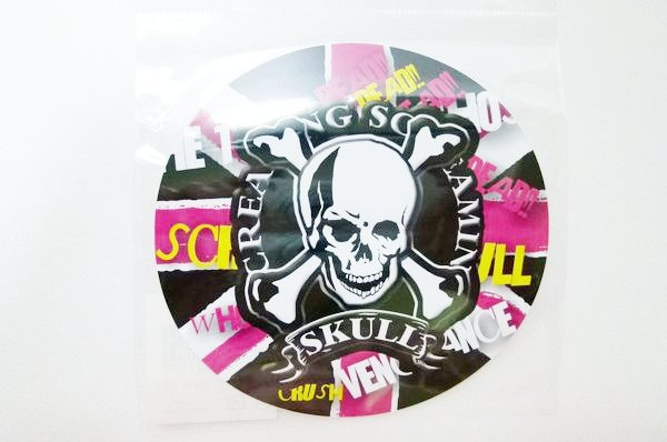 ダイカットステッカー【スクリームスカル 】