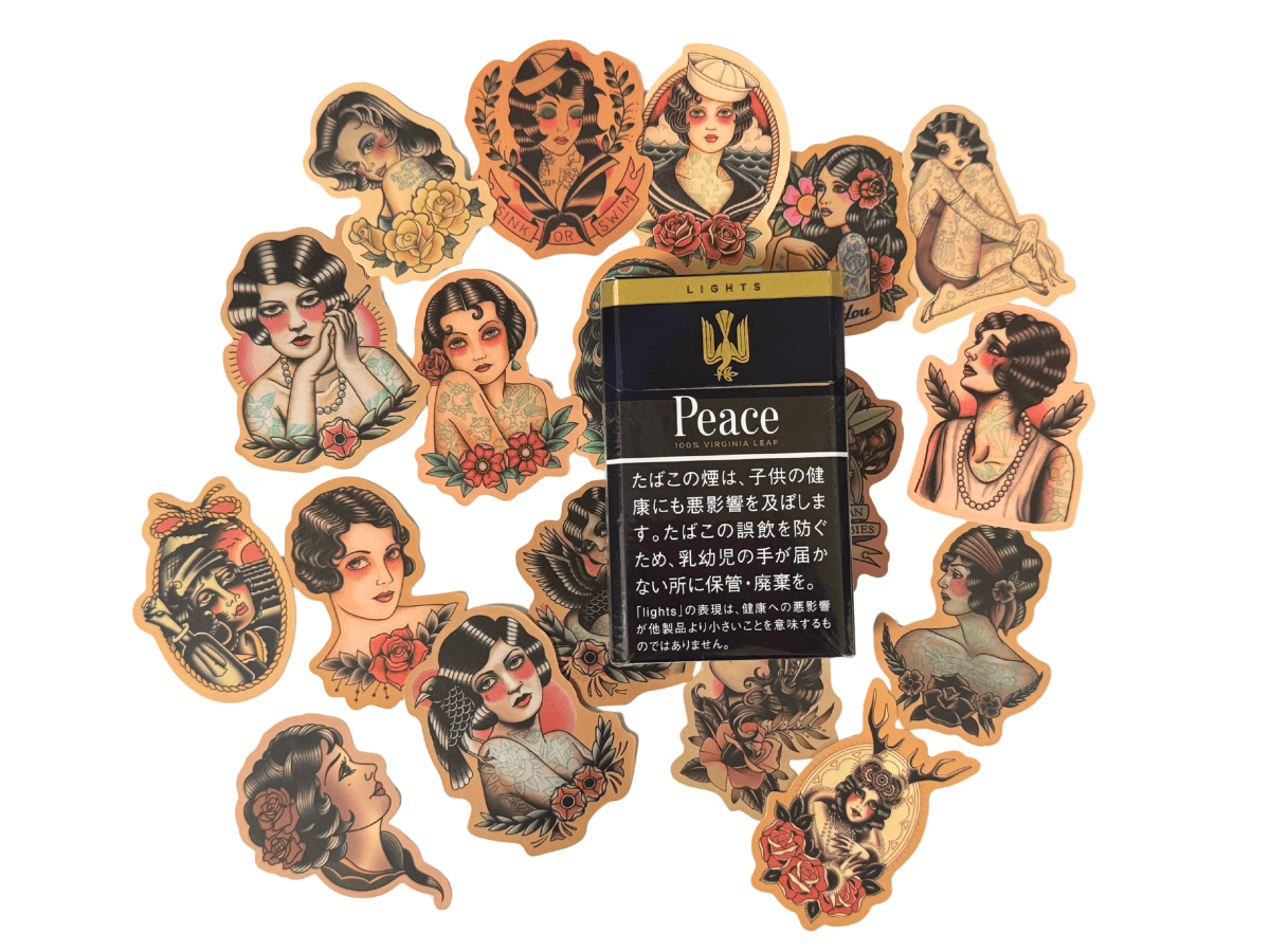 ステッカー18枚セット【ジプシーガール】