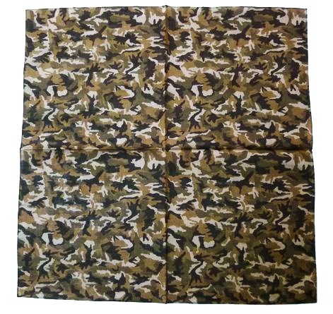 迷彩バンダナ　A