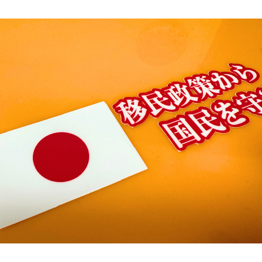 3枚セット【移民政策から国民を守る党】A4クリアファイル